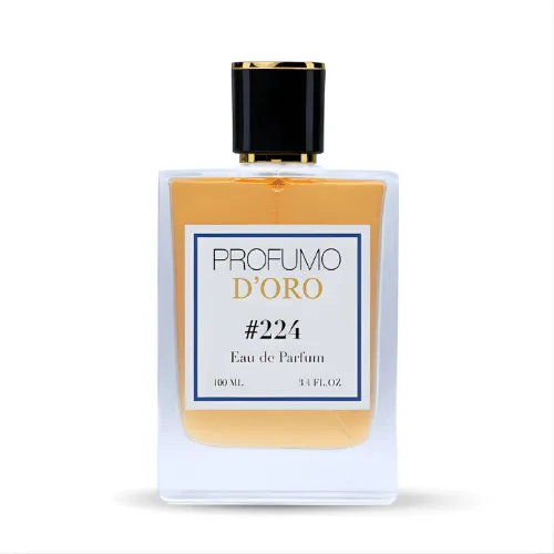 Profumo Doro #224 Eau de Parfum – 100 ml Flakon, luxuriöser Vanilleduft mit cremiger Amber-Basis und warmer Sinnlichkeit